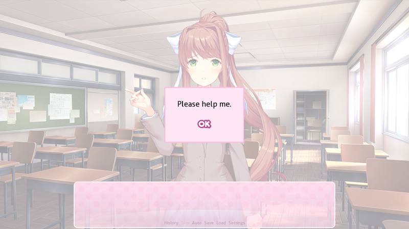 Illustration for article titled Doki Doki Literature Club Scared Me Shitless
